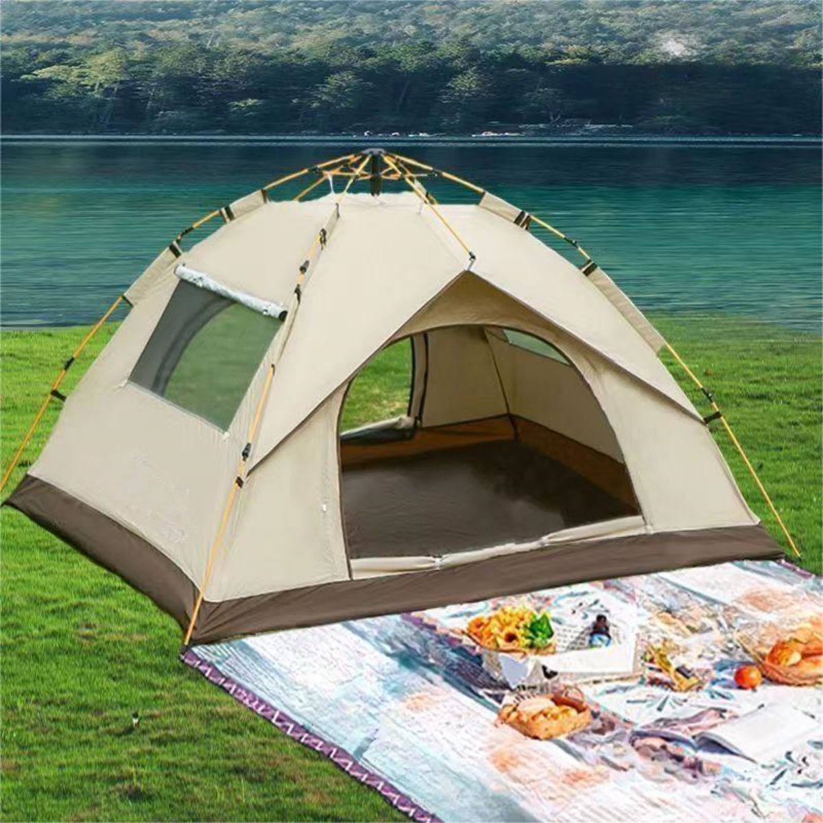 Outdoor Automatic Quick Opening Tent For Camping And Picnic - EDC Italia
