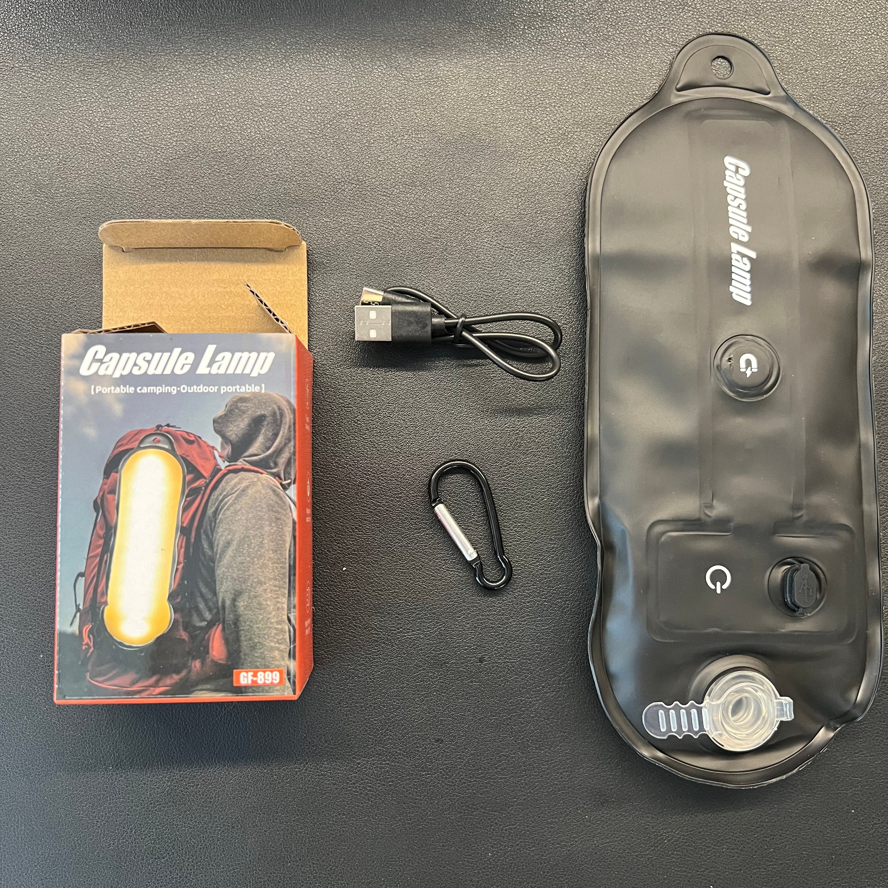 Folding Magnetic Inflatable Camping Lantern - EDC Italia