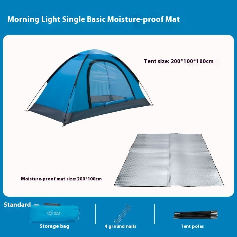 Outdoor Manual Tent Outdoor Camping Single Person Portable Simple Sun Protection Anti Mosquito Park Indoor Beach - EDC Italia