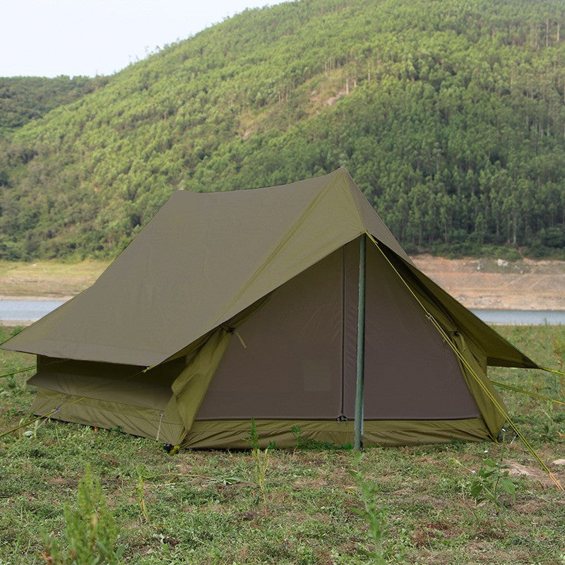 Outdoor Camping Retro Oxford Cloth Tent - EDC Italia