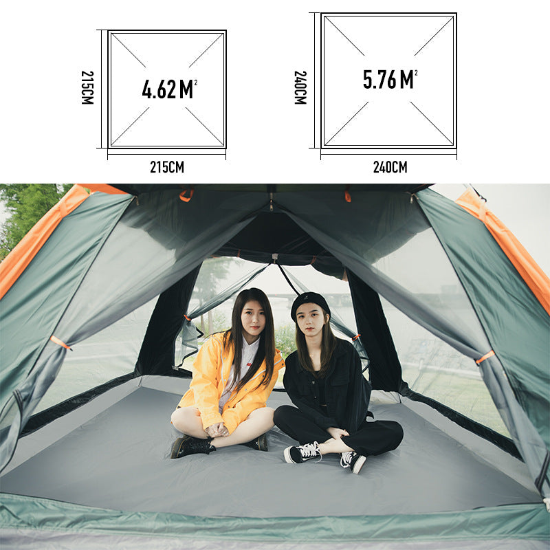 Fully Automatic Speed  Beach Camping Tent Rain Proof Multi Person Camping - EDC Italia