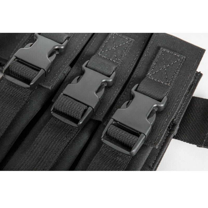 Outdoor Multi-Functional Leg Magazine Pouch With Three Compartments