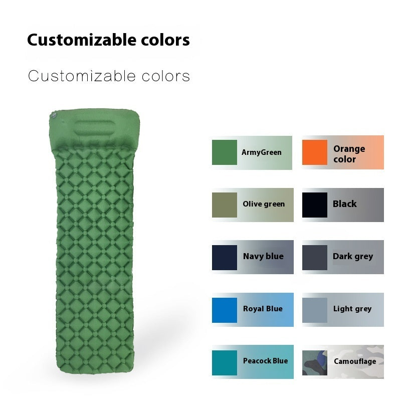 Portable Tpu Inflatable Mattress Camping Picnic Mat - EDC Italia