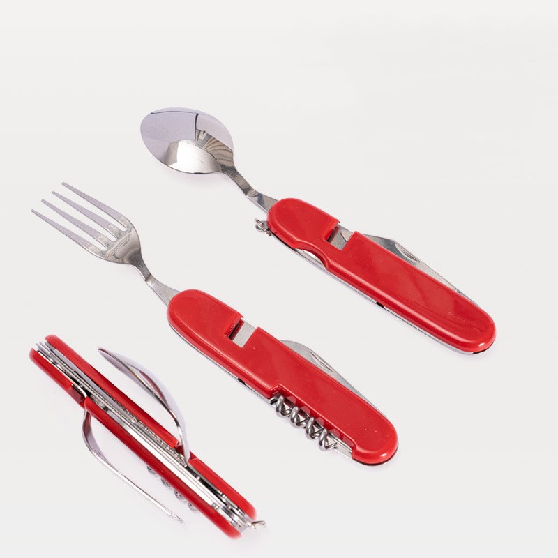 Tool Knife Portable Camping Detachable Tableware