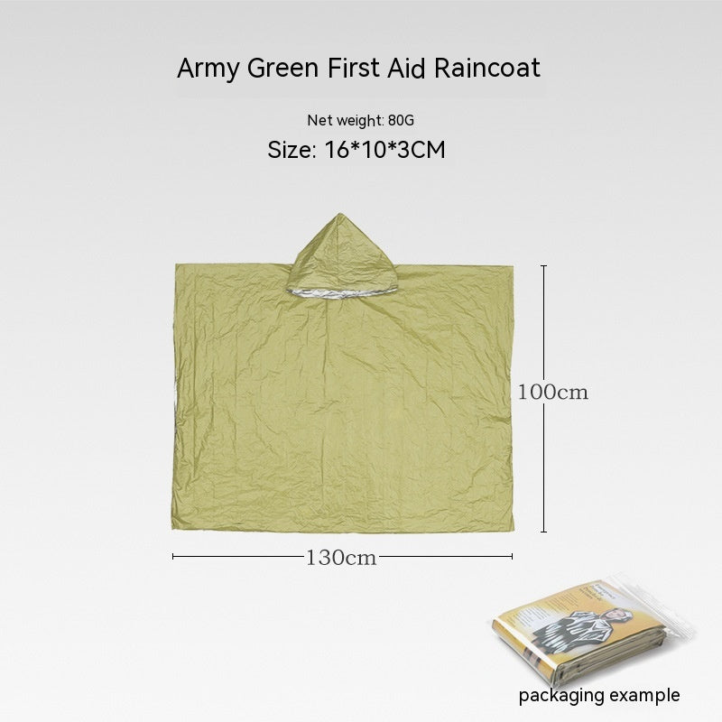 Portable Outdoor Disaster Relief Tent Camping Temporary Simple Sleeping Bag Warm Emergency Blanket - EDC Italia