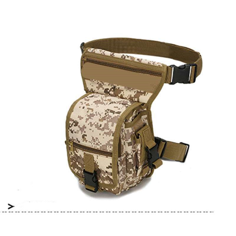 Canvas Waist Leg Package Outside The Door Tactical Multi-functional Leg Package