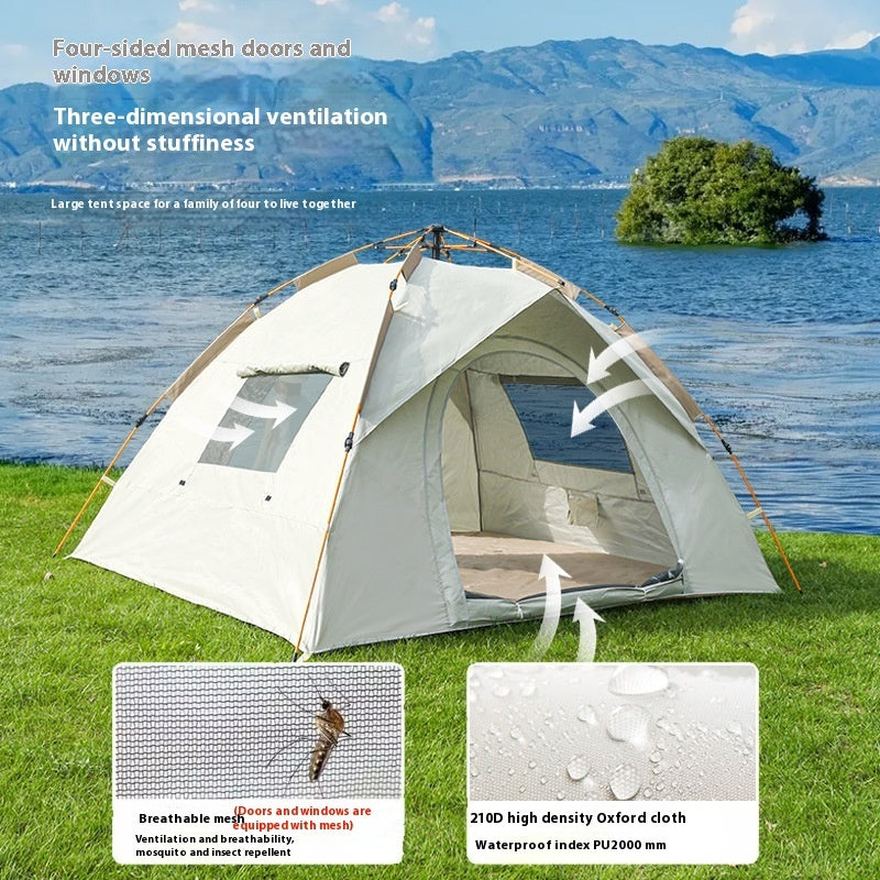 Outdoor Portable Folding Automatic Camping Tent - EDC Italia