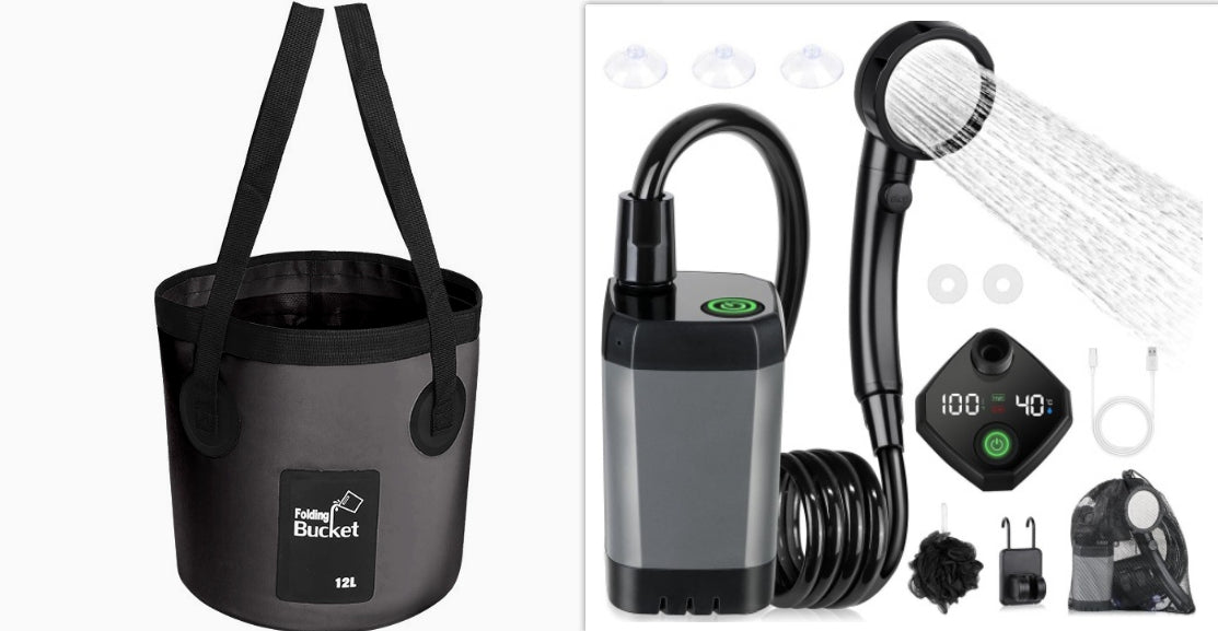 Outdoor Camping Car Wash Electric Shower - EDC Italia