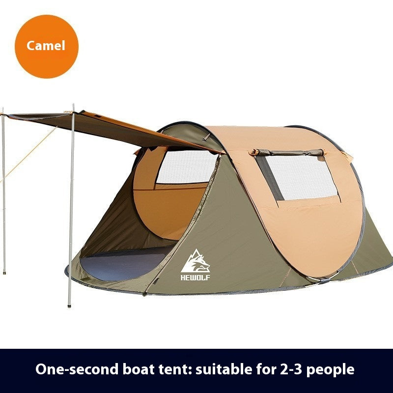 Hewolf Outdoor Boat Tent Automatic Sun Protection - EDC Italia