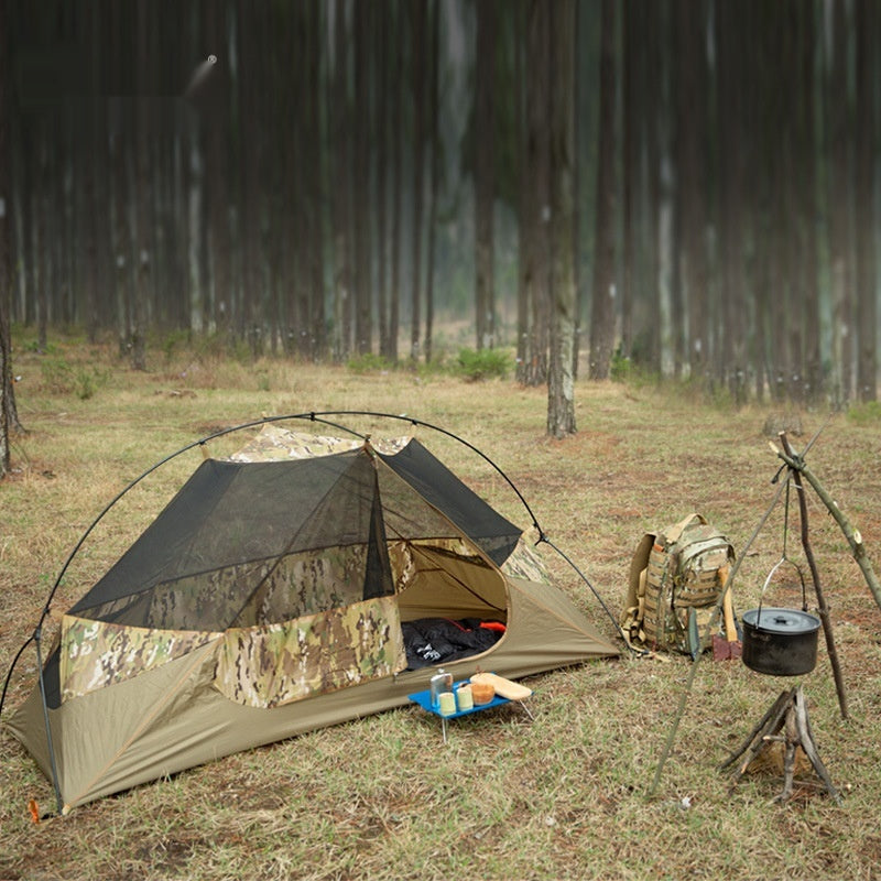 Single Soldier Tent Outdoor Camping Rainproof And Sun Protection Camouflage - EDC Italia