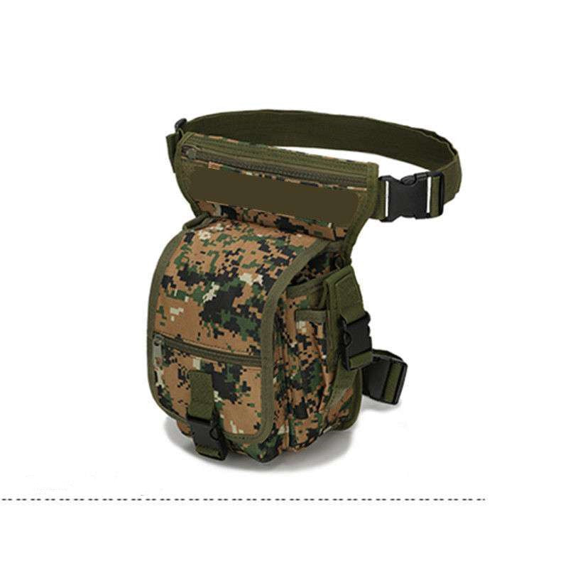 Canvas Waist Leg Package Outside The Door Tactical Multi-functional Leg Package