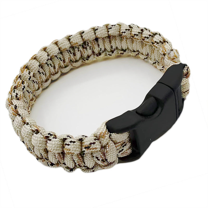 Paracord Outdoor Survival Seven-core Emergency Escape Life-saving Bracelet