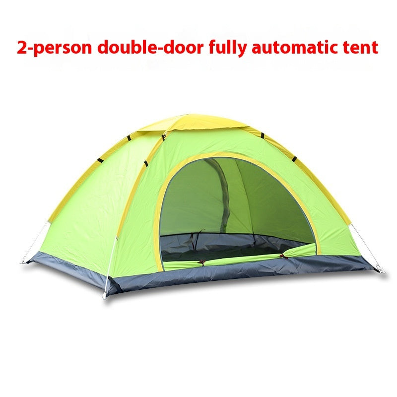 Automatic Double Multi-person Camping Camping Double-door Tent - EDC Italia