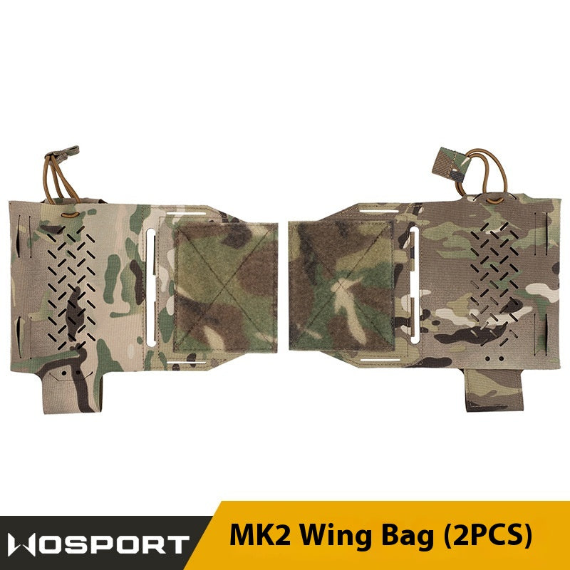 Tactical Chest Hook & Loop Quick Release Multifunctional Accessory Bag