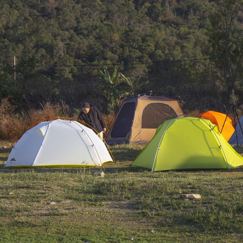 Ultra-light Double-layer Camping Windproof And Rainstorm Outdoor Hiking Tent - EDC Italia