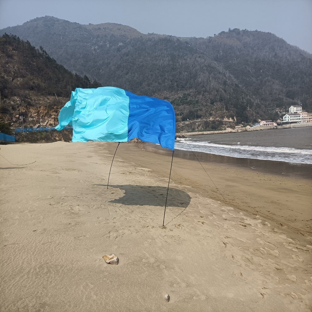 Nylon Waterproof Sunshade Seaside Vacation Beach Canopy Tent - EDC Italia