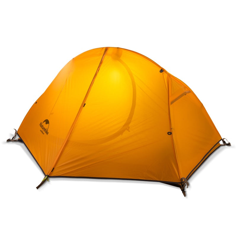 Ultralight 20D Silicone-Coated Nylon Solo Camping Hiking Cycling Tent - EDC Italia