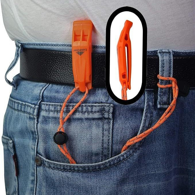 Outdoor First Aid Survival Whistle With Dual Frequency