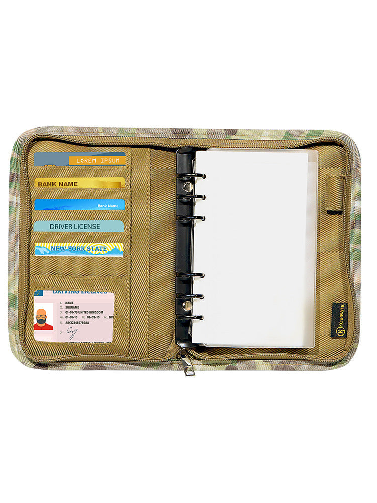 Manba Tactical Book Cover Military Fans' Supplies Outdoor Notebook Sleeve