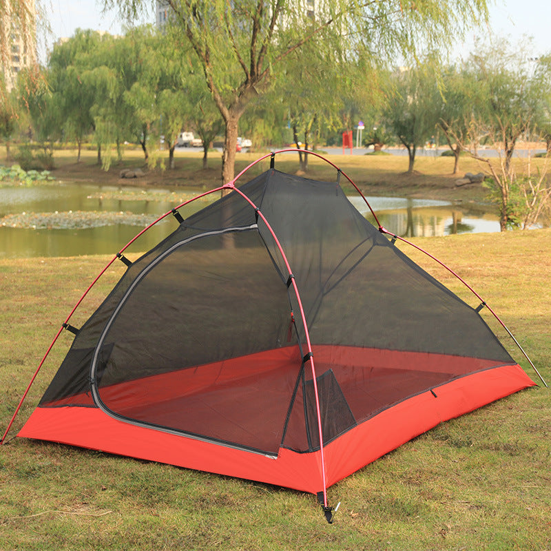 Aluminum Pole Anti-Storm Field Camping Tent Single Pole Light - EDC Italia