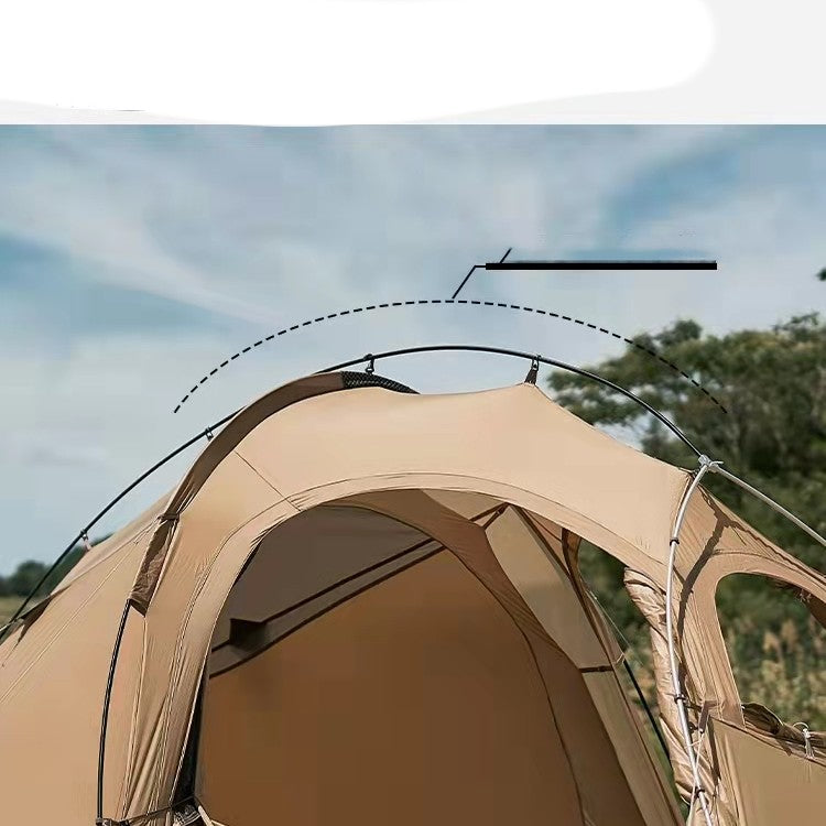 Outdoor Light Riding Tent Portable Camping One Room And One Hall - EDC Italia