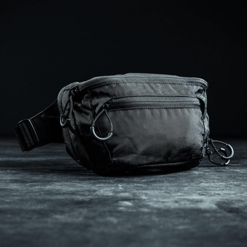 Multifunctional Double-layer Portable Tactical Waist Pack Nylon Waterproof Adjustable Belt
