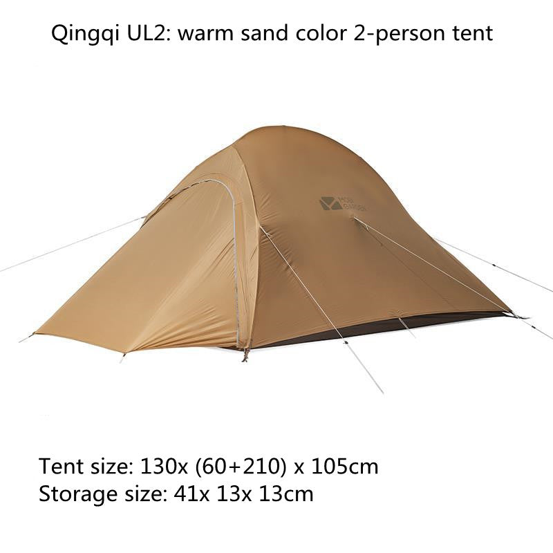 Outdoor Light Riding Tent Portable Camping One Room And One Hall - EDC Italia