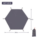 Outdoor Camping Tent Hexagonal Grass Cloth - EDC Italia