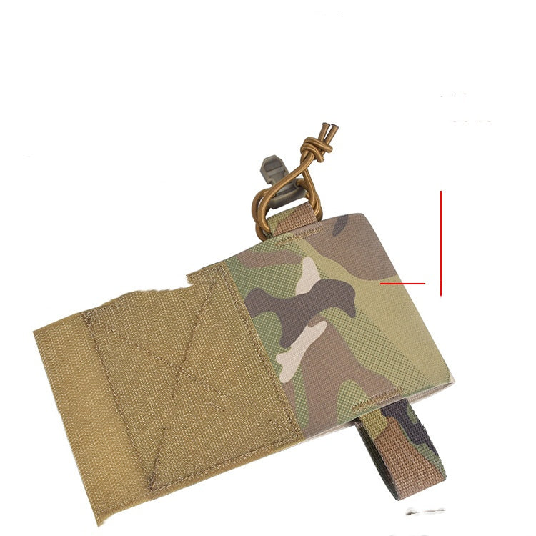Camouflage Bag Tactical Vest With Walkie-talkie Pockets