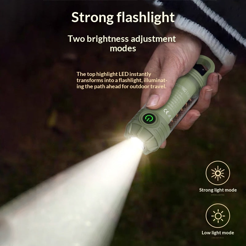 Portable Multi-Source Outdoor Camping Light - EDC Italia
