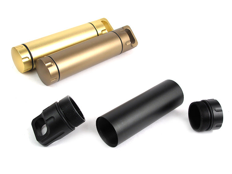CNC All-metal Outdoor Survival Equipment EDC Sealed Tank