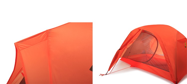 Double Layer Aluminum Pole Breathable Summer Rainproof Tent - EDC Italia
