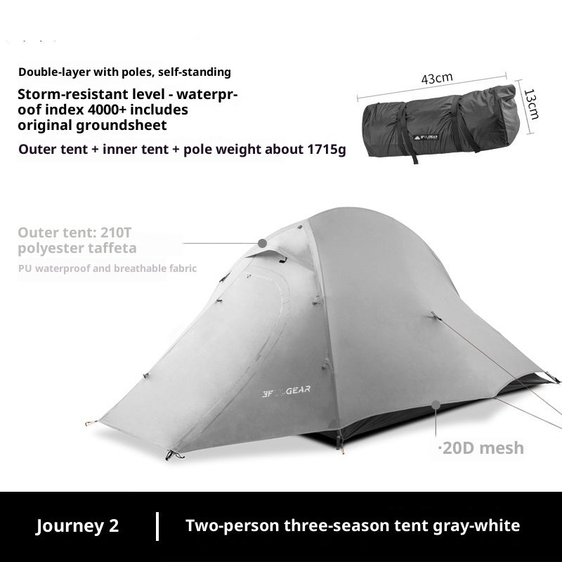 Ultra-light Stormproof And Wind-resistant Outdoor Camping Tent - EDC Italia