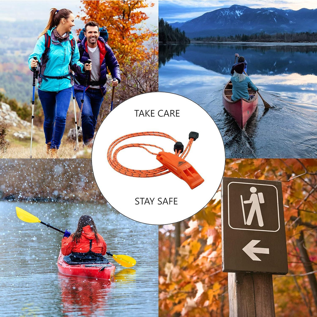 Outdoor First Aid Survival Whistle With Dual Frequency