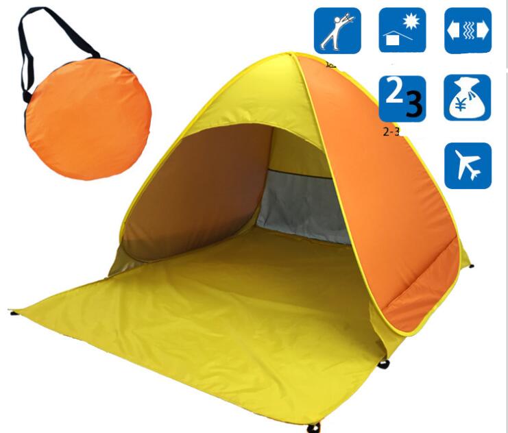 Sun protection automatically set up a beach tent - EDC Italia