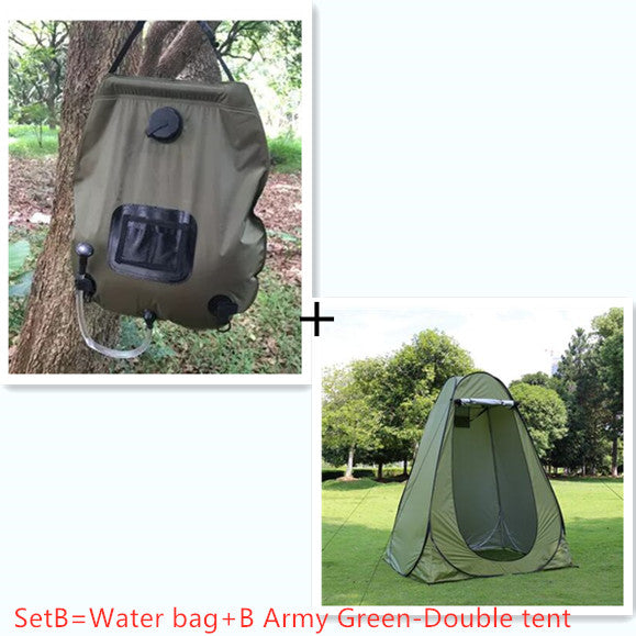 Portable Privacy Shower Toilet Automatic Camping Tent UV Function Travel Camping Tent Outdoor Dressing Beach Sun Shelte - EDC Italia