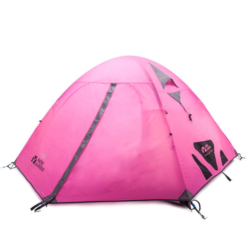 Tent Double Double Aluminum Pole Camping Outdoor Camping - EDC Italia