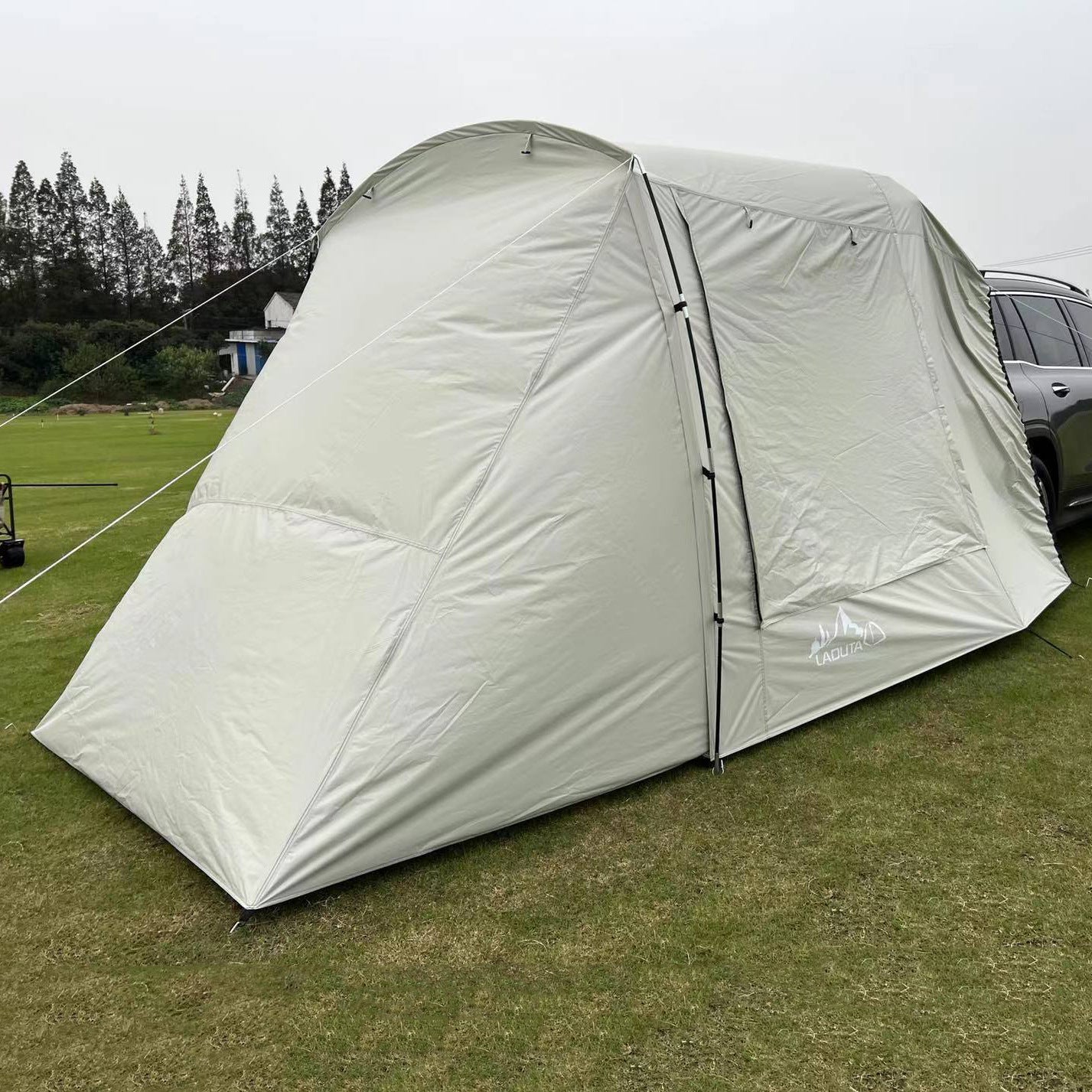 Outdoor Self-driving Travel Camping Barbecue Car Tail Extension Tent Multi-person Rain-proof Sunshade Trunk Tent - EDC Italia
