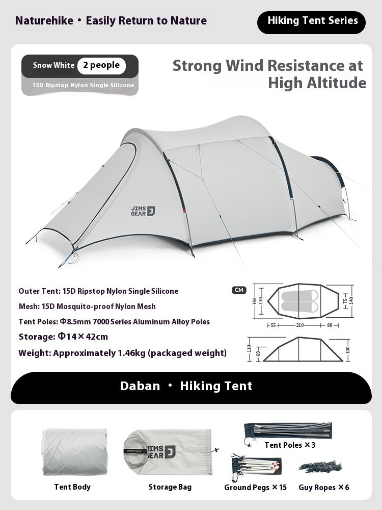 Tunnel Hiking Tent Outdoor Camping Equipment - EDC Italia