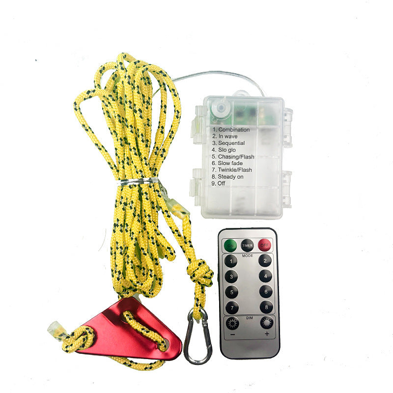 Canopy Tent Camping Decoration Luminous Wind Rope - EDC Italia