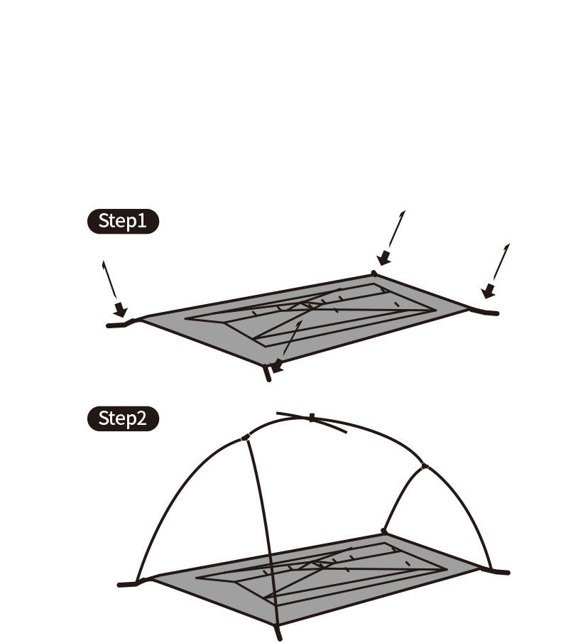Camping Mountaineering Rain-proof Camping Tent - EDC Italia