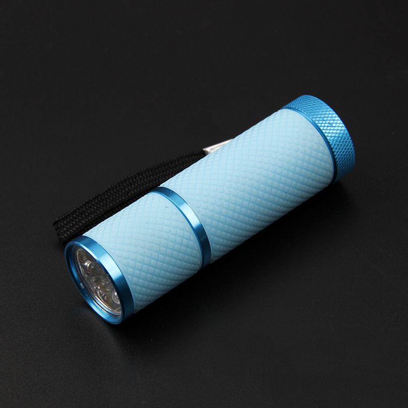 LED luminous purple flashlight