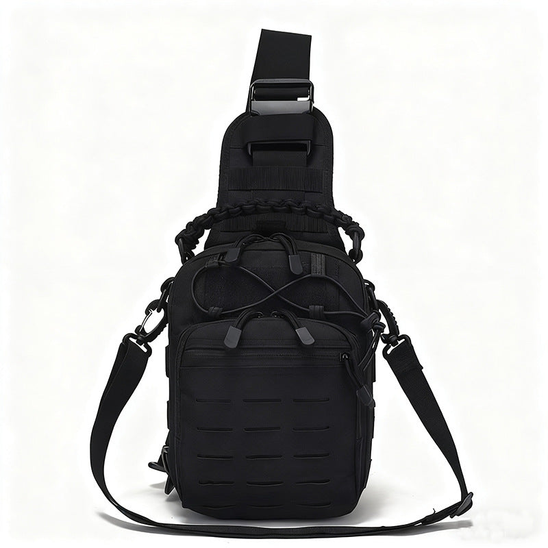 Camouflage Tactical Laser Chest Pack Portable Outdoor Cycling Bag
