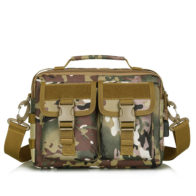 Outdoor One Shoulder Crossbody Bag New Camouflage Tactics Backpack Men's Portable Travel Pouch