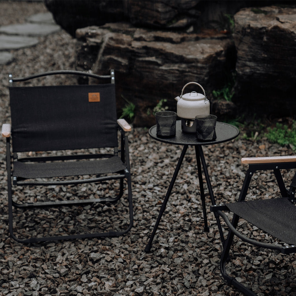 Outdoor Camping Folding Aluminum Alloy Tripod Table - EDC Italia
