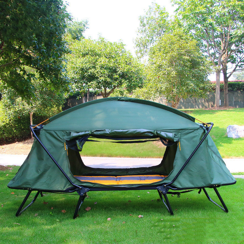 Outdoor Thickened Oxford Cloth Insulated Off Ground Tent For Two Camping And Fishing Tent - EDC Italia