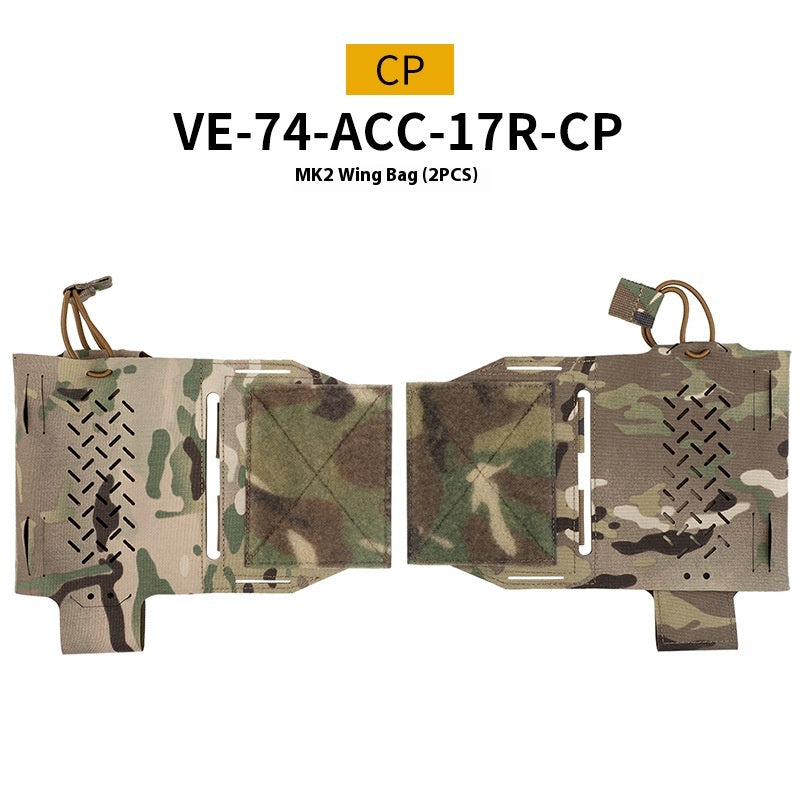Tactical Chest Hook & Loop Quick Release Multifunctional Accessory Bag