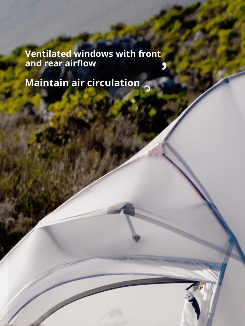Ultralight Double Tent For Outdoor Hiking, Mountaineering, Camping, And Rain Protection - EDC Italia