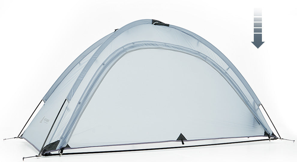 Outdoor Silicone-coated Single Ultra-light Rainproof Tent - EDC Italia