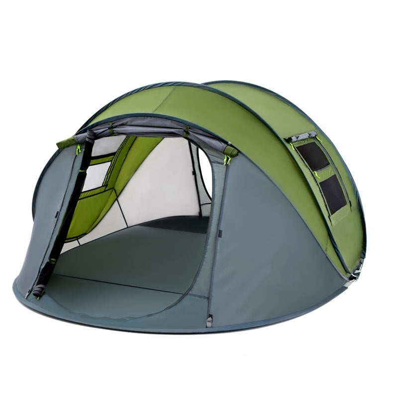 Outdoor Supplies Single Layer Rainproof Quick Opening Tent Camping - EDC Italia